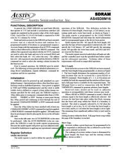 浏览型号AS4SD8M16的Datasheet PDF文件第4页