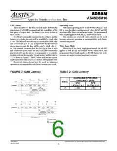 浏览型号AS4SD8M16DG-75/XT的Datasheet PDF文件第6页