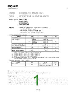 浏览型号BA8522RF的Datasheet PDF文件第1页