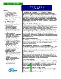 浏览型号PEX8532-BCRDK的Datasheet PDF文件第1页