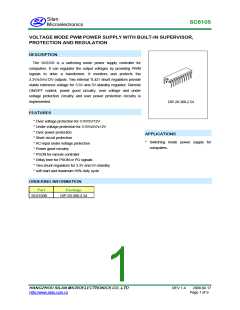 浏览型号SC6105的Datasheet PDF文件第1页
