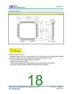 浏览型号SC9821C的Datasheet PDF文件第18页