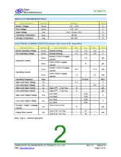 浏览型号SC9821C的Datasheet PDF文件第2页