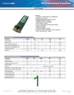 浏览型号SPL-53-GB-BD-CDA的Datasheet PDF文件第1页