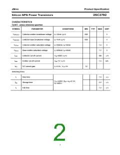 浏览型号2SC2792的Datasheet PDF文件第2页