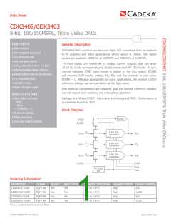浏览型号CDK3403的Datasheet PDF文件第1页