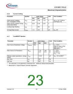 浏览型号ICE3BR1765JZ的Datasheet PDF文件第23页