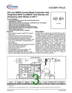 浏览型号ICE3BR1765JZ的Datasheet PDF文件第3页