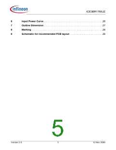 浏览型号ICE3BR1765JZ的Datasheet PDF文件第5页