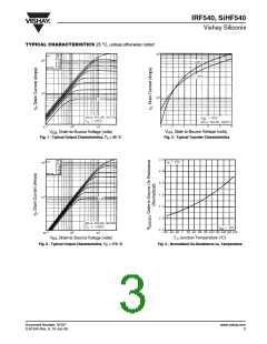 浏览型号IRF540的Datasheet PDF文件第3页