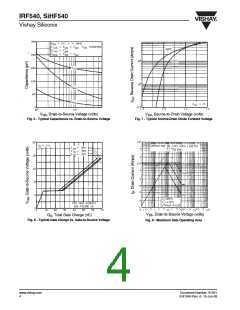 浏览型号IRF540的Datasheet PDF文件第4页