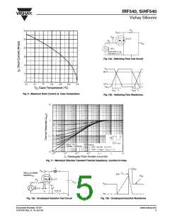 浏览型号IRF540的Datasheet PDF文件第5页