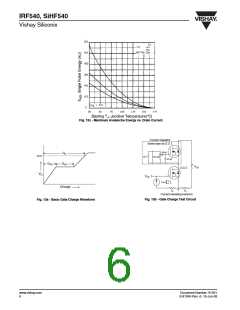 浏览型号IRF540的Datasheet PDF文件第6页