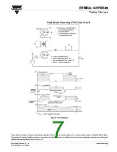 浏览型号IRFBE30的Datasheet PDF文件第7页