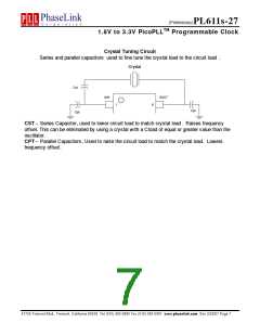 浏览型号PL611S-27-XXXGC-R的Datasheet PDF文件第7页