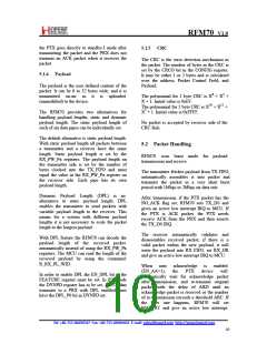 浏览型号RFM70-D的Datasheet PDF文件第10页