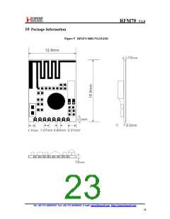 浏览型号RFM70-D的Datasheet PDF文件第23页