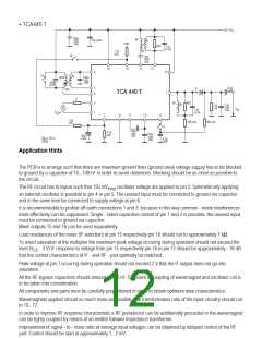 浏览型号TCA440的Datasheet PDF文件第12页