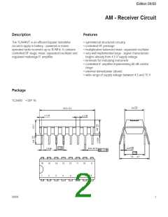浏览型号TCA440的Datasheet PDF文件第2页