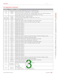 浏览型号CDK2307BILP64的Datasheet PDF文件第3页