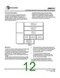 浏览型号DM9101F的Datasheet PDF文件第12页