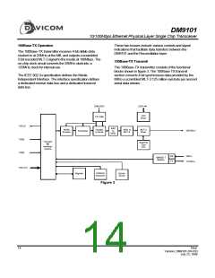 浏览型号DM9101F的Datasheet PDF文件第14页
