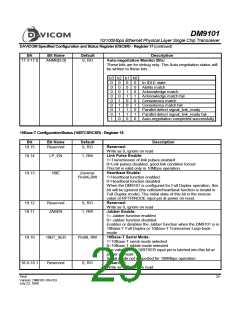 浏览型号DM9101F的Datasheet PDF文件第29页