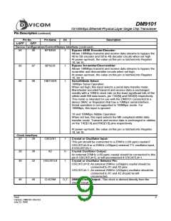 浏览型号DM9101F的Datasheet PDF文件第9页