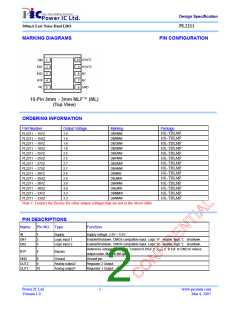 浏览型号PL2211-25UZ的Datasheet PDF文件第2页