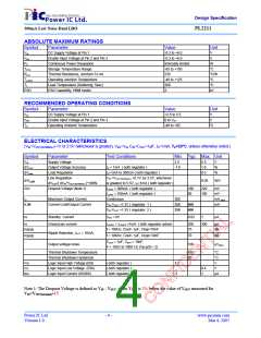 浏览型号PL2211-25UZ的Datasheet PDF文件第4页
