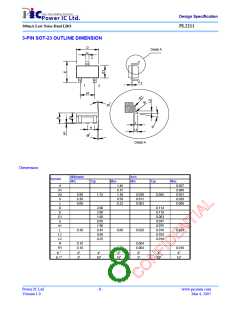 浏览型号PL2211-25UZ的Datasheet PDF文件第8页