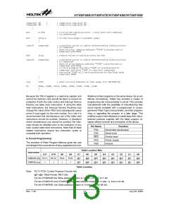 浏览型号HT46F48E的Datasheet PDF文件第13页