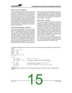 浏览型号HT46F47E的Datasheet PDF文件第15页