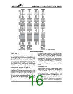 浏览型号HT46F47E的Datasheet PDF文件第16页