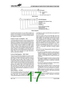 浏览型号HT46F47E的Datasheet PDF文件第17页