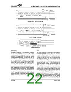 浏览型号HT46F47E的Datasheet PDF文件第22页