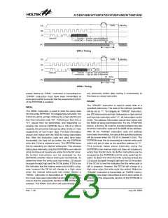 浏览型号HT46F47E的Datasheet PDF文件第23页