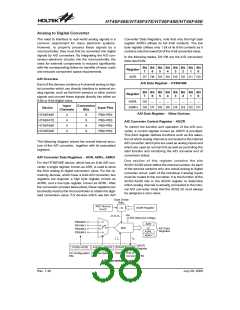 浏览型号HT46F47E的Datasheet PDF文件第38页
