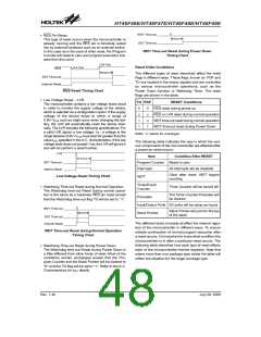 浏览型号HT46F47E的Datasheet PDF文件第48页