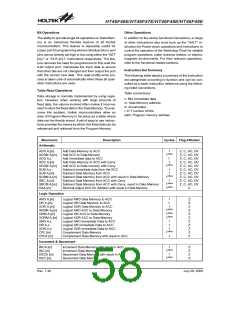 浏览型号HT46F47E的Datasheet PDF文件第58页
