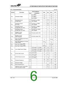 浏览型号HT46F47E的Datasheet PDF文件第6页