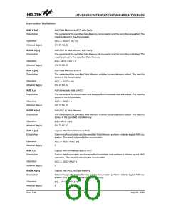 浏览型号HT46F47E的Datasheet PDF文件第60页