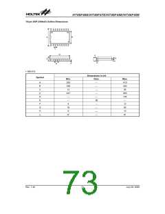浏览型号HT46F47E的Datasheet PDF文件第73页