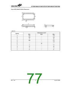 浏览型号HT46F47E的Datasheet PDF文件第77页