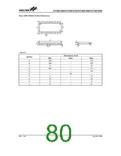 浏览型号HT46F47E的Datasheet PDF文件第80页