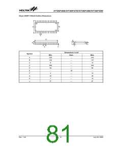 浏览型号HT46F47E的Datasheet PDF文件第81页