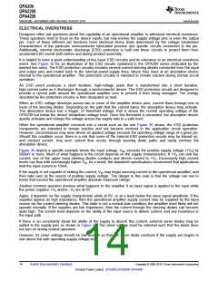 浏览型号OPA209的Datasheet PDF文件第14页