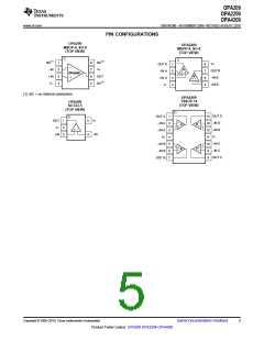 浏览型号OPA209的Datasheet PDF文件第5页