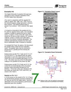 浏览型号PE4302-01的Datasheet PDF文件第7页