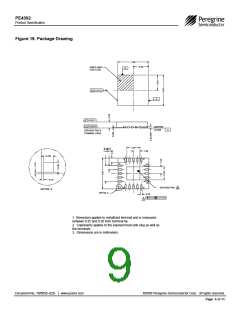 浏览型号PE4302-01的Datasheet PDF文件第9页